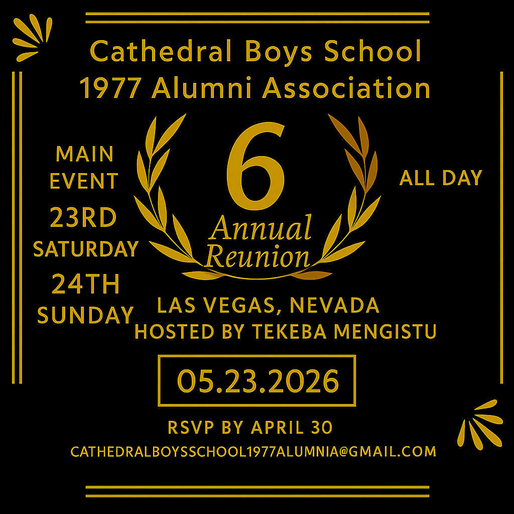 Annual 6th Reunion May 23, 2026